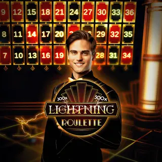 Vorschaubild des Live-Casino-Spiels Lightning Roulette von Evolution